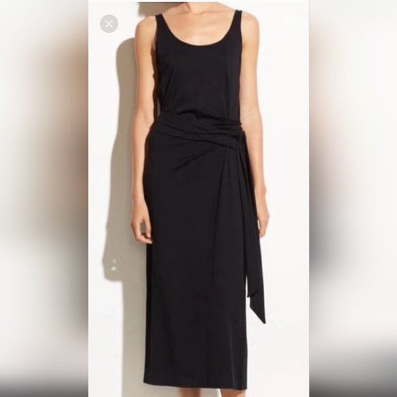 Vince Wrap Maxi Tank Dress - Picture 1 of 16